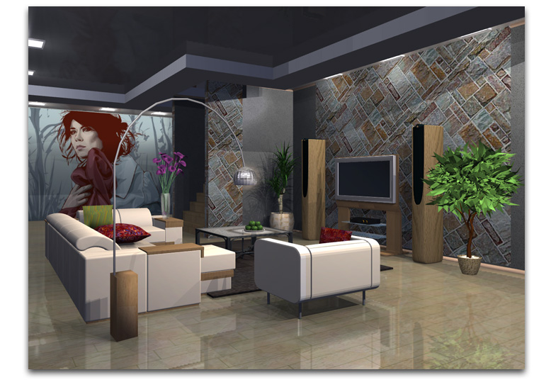 Logiciel 3d decoration interieur