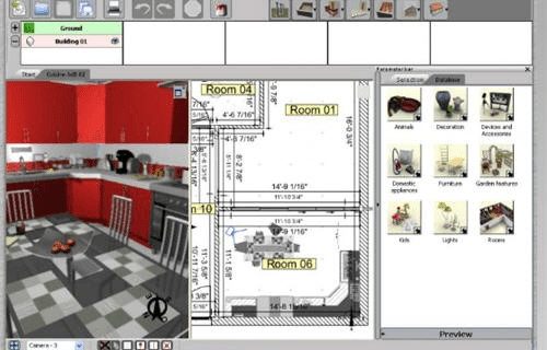 Logiciel maison decoration 3d