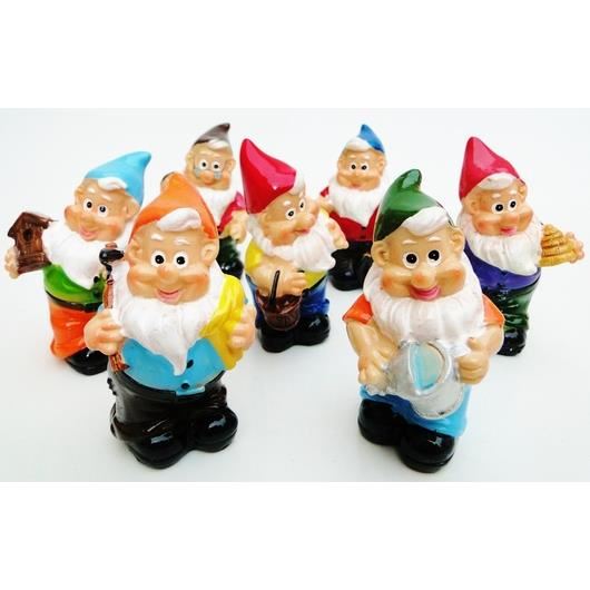 Decoration de jardin blanche neige