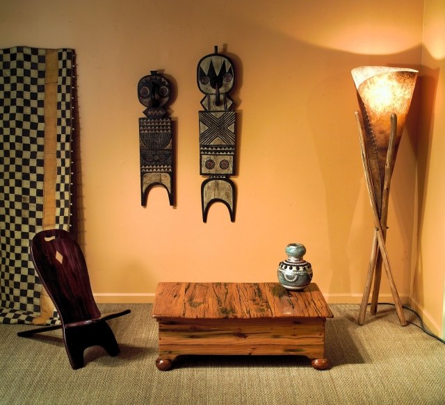 Decoration murale africaine salon