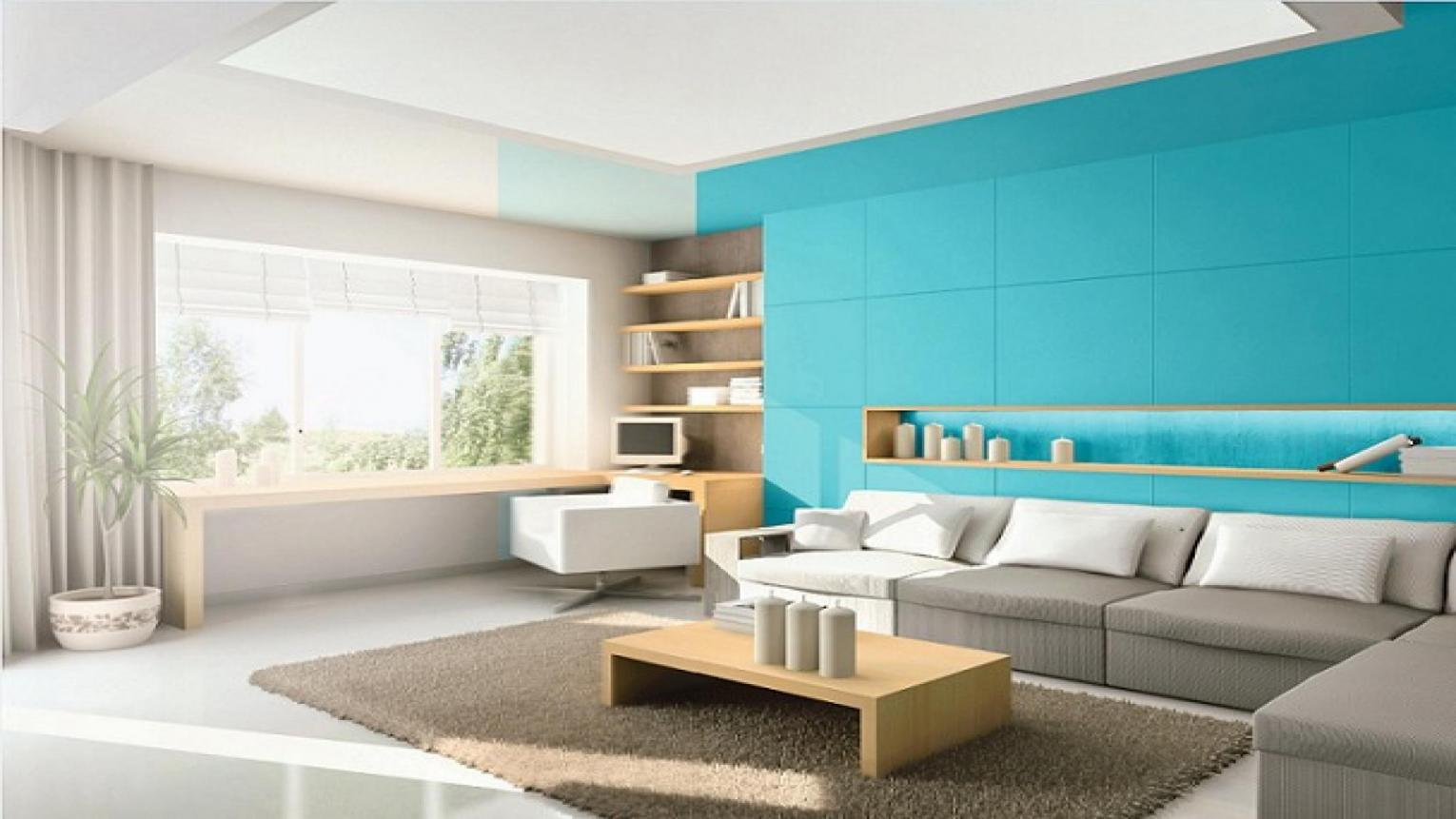 Simulation decoration peinture murale