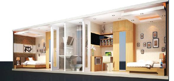 Decoration maison container