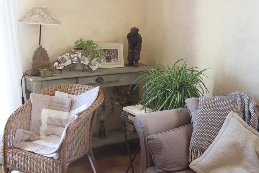 Decoration salon provencal