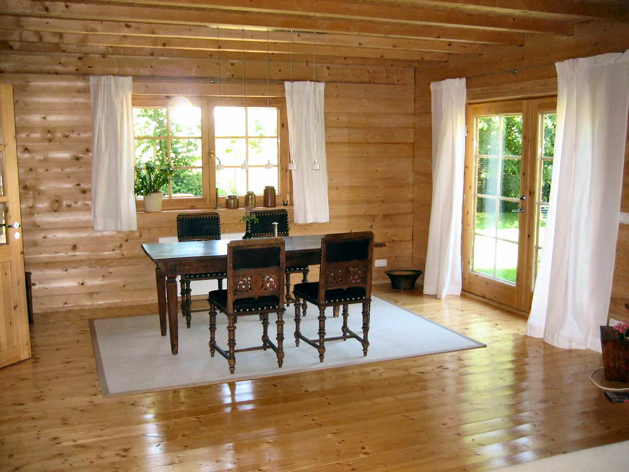 Décoration d'intérieur maison bois