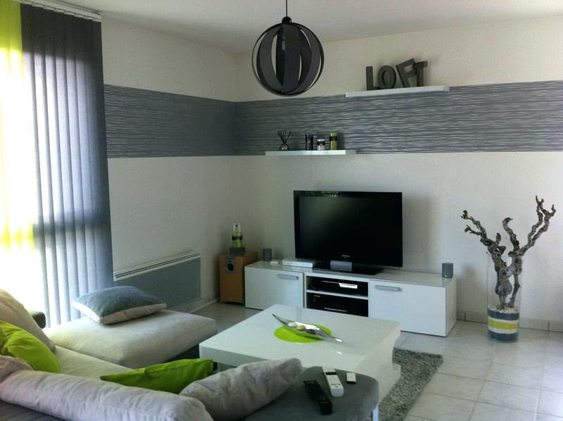 Decoration peinture salon sejour