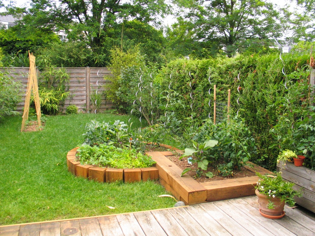 Jardin potager decoration