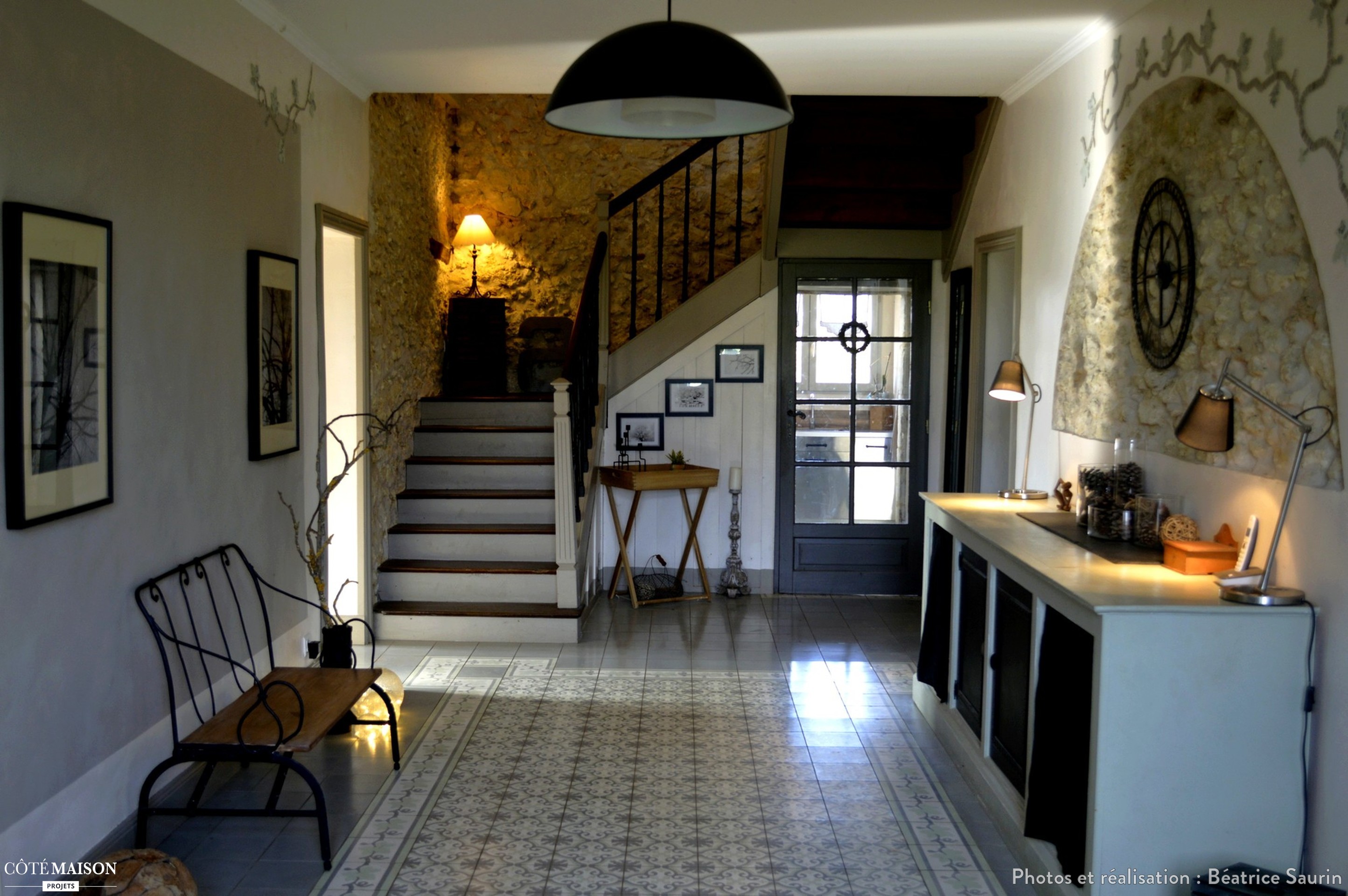 Decoration moderne maison de maitre