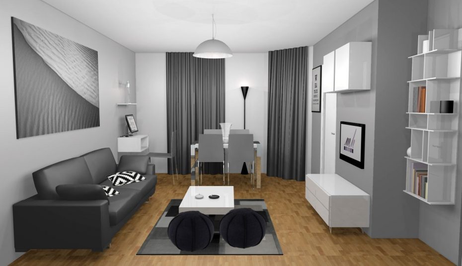 Decoration interieur grise