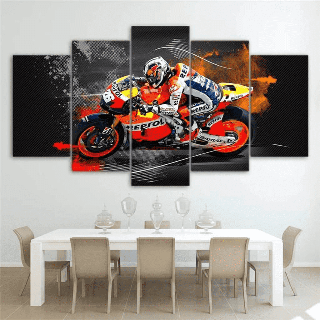 Moto decoration interieur