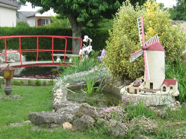 Moulin decoration jardin