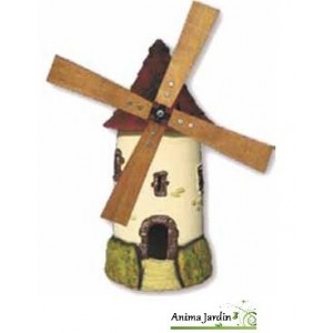 Moulin en pierre pour decoration jardin