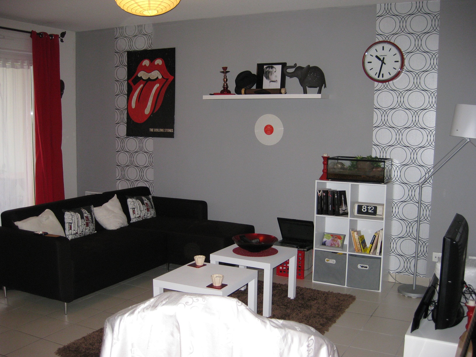 Decoration salon en u