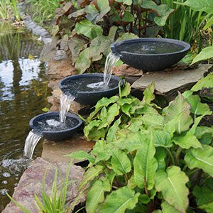 Decoration bassin de jardin