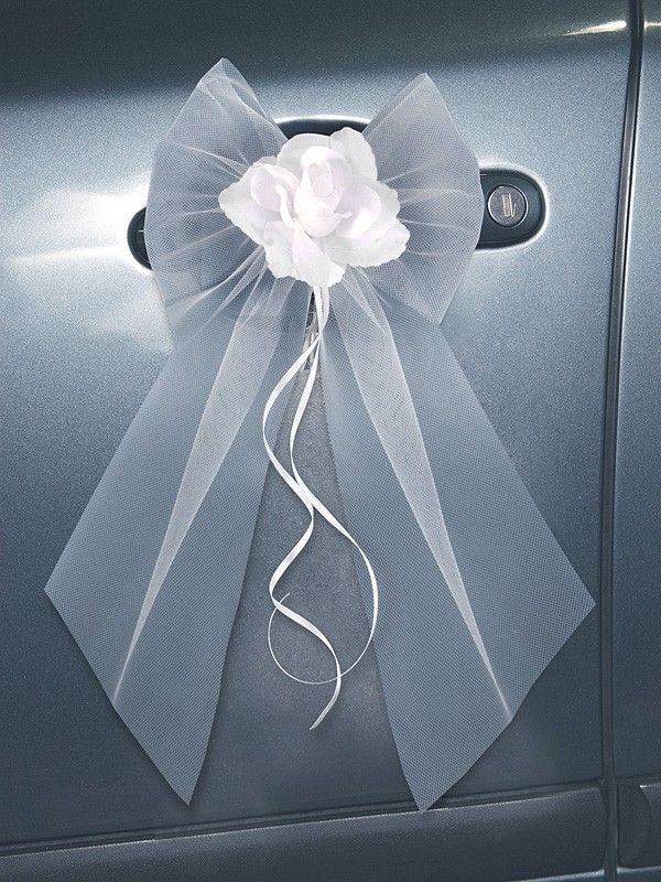 Décoration voiture mariage fait maison