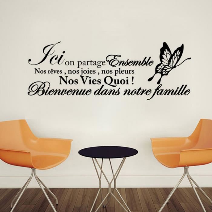 Decoration bienvenue a la maison