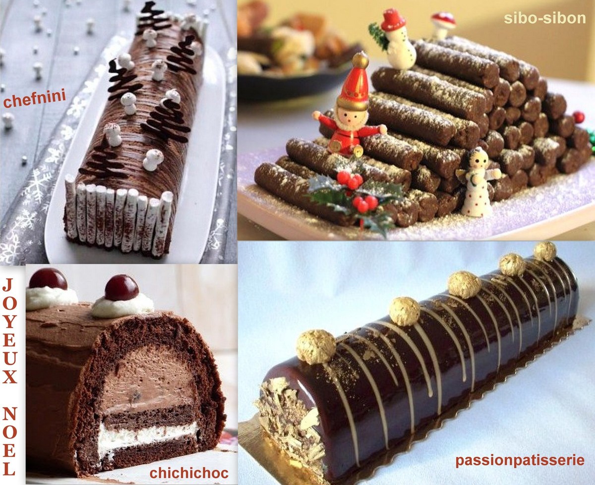 Décoration maison buche de noel