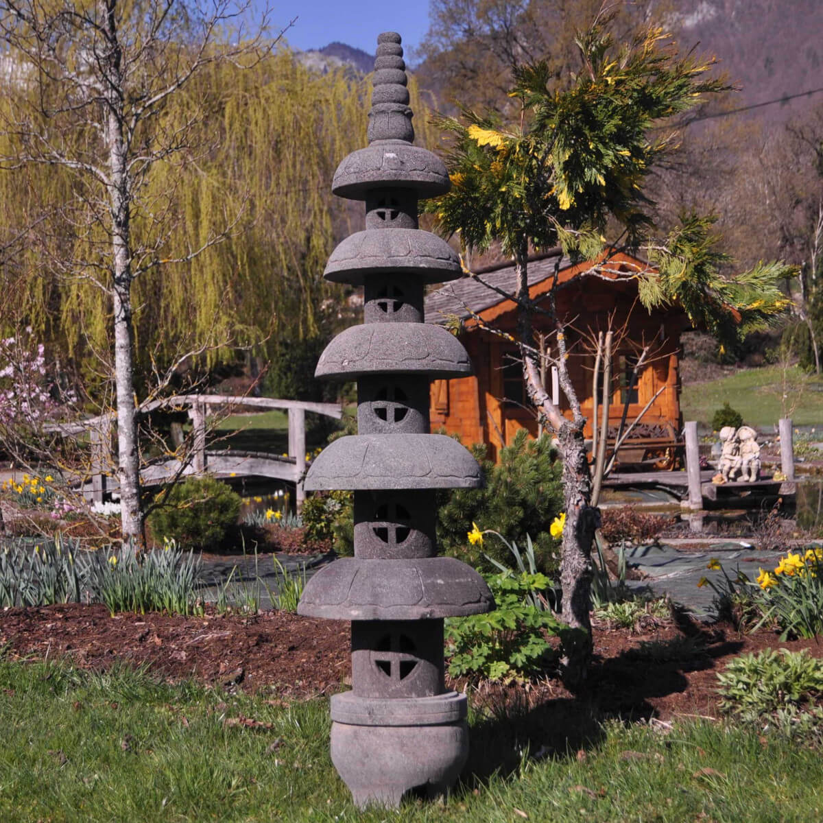Pagode decoration jardin