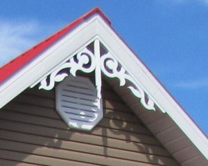 Decoration pour pignon de maison