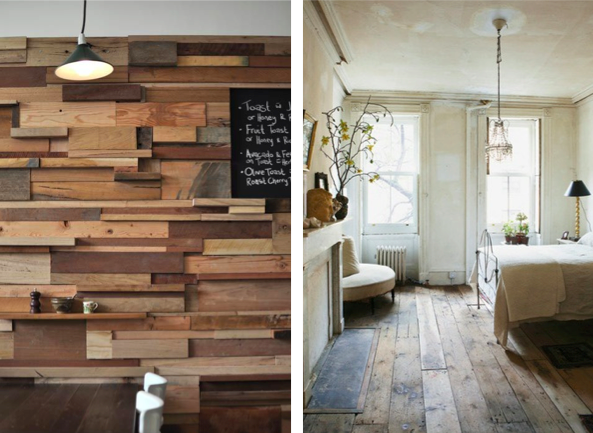 Comment mettre des planches de chantier en décoration dans un intérieur