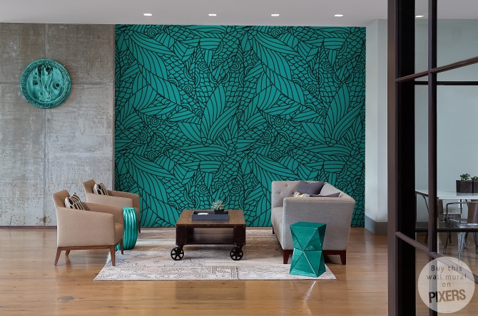 Decoration interieur papier peint