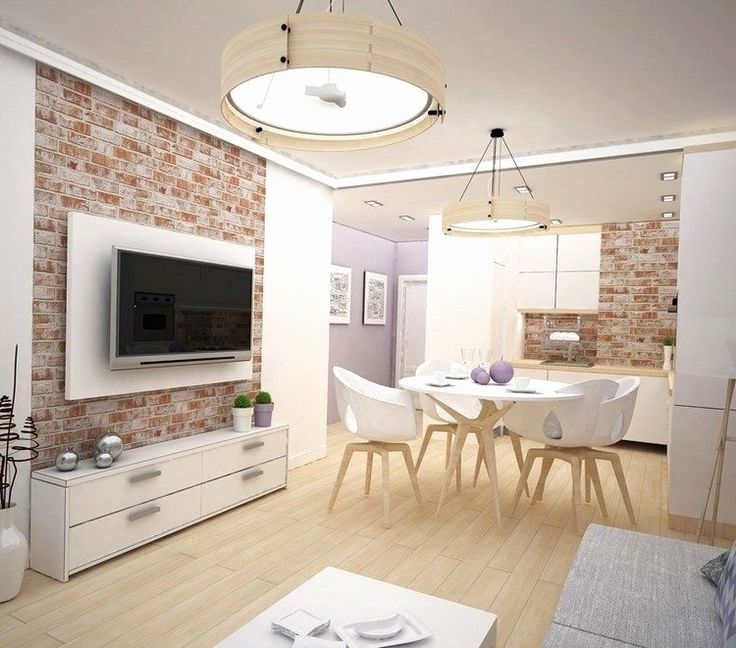 Decoration salon avec parement