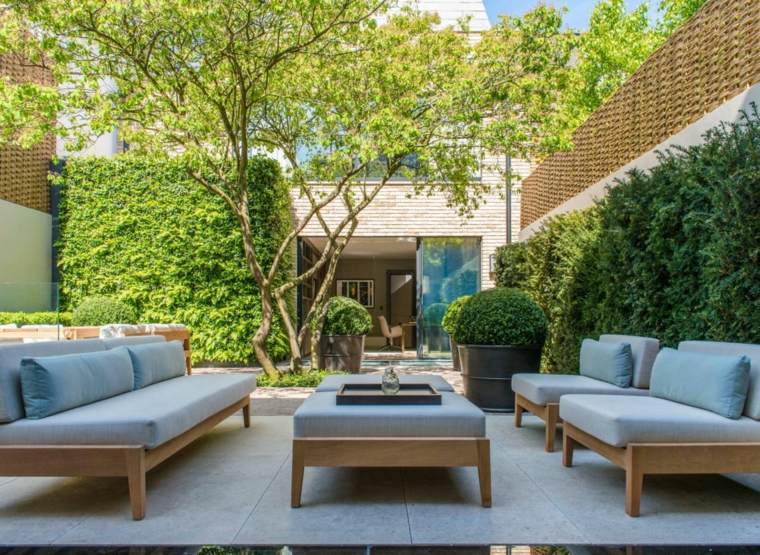 Decoration pour un petit jardin