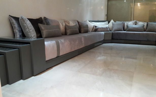 Decoration salon peinture stucco