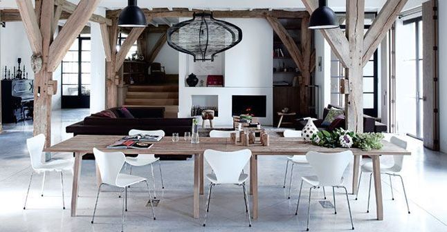 Decoration interieur vieille maison