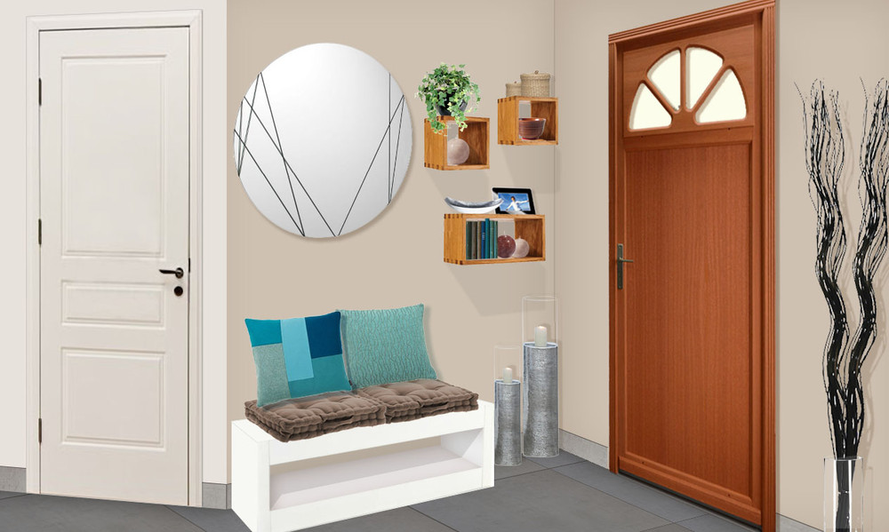 Décoration d une entrée de maison