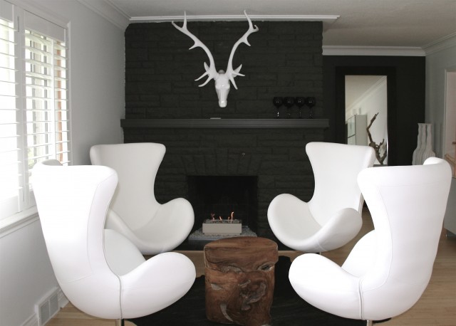 Decoration maison blanc et noir
