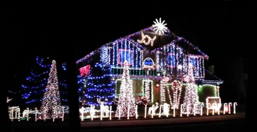 Decoration maison noel etats unis