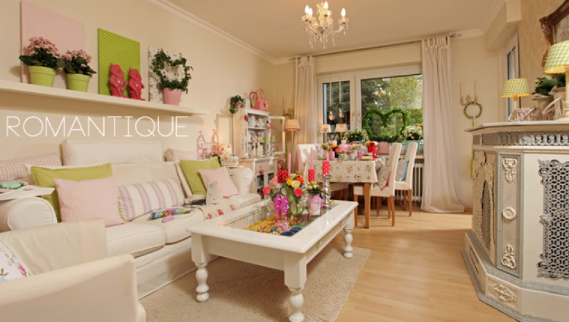Décoration maison romantique