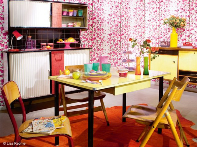Décoration maison années 60