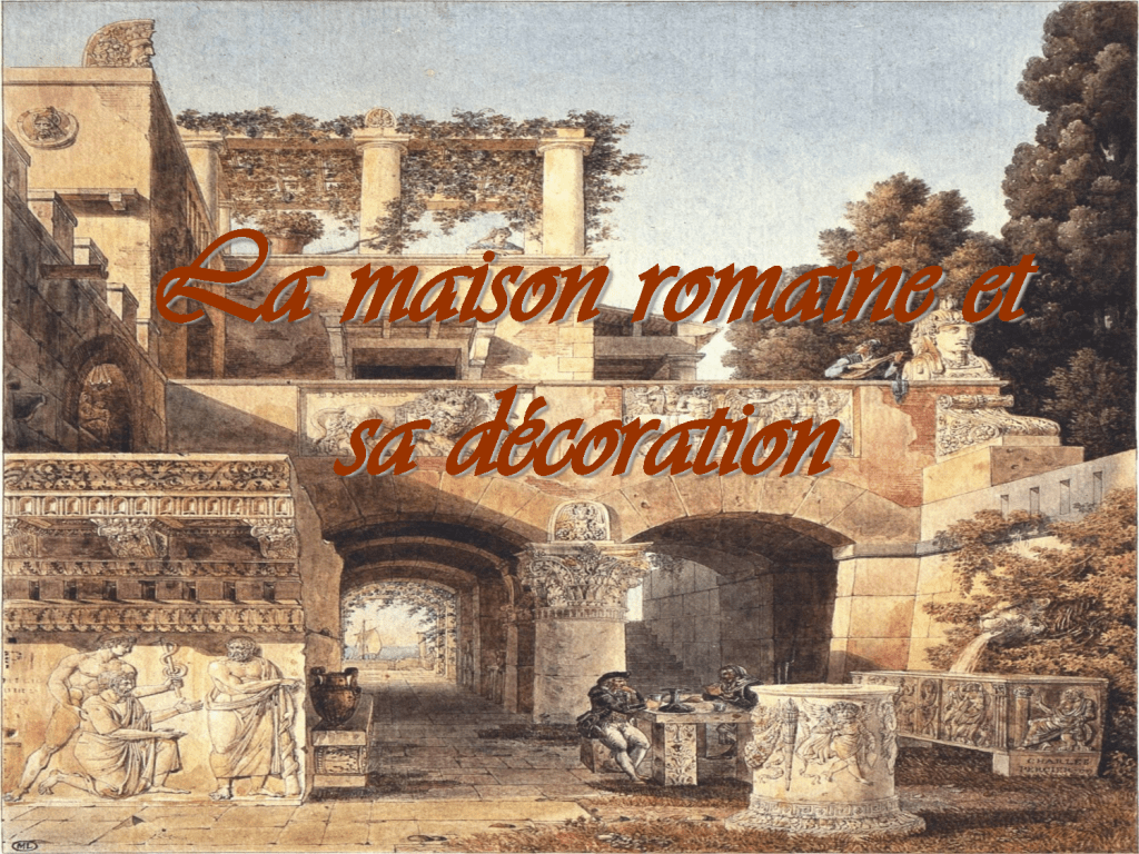 Décoration de la maison romaine