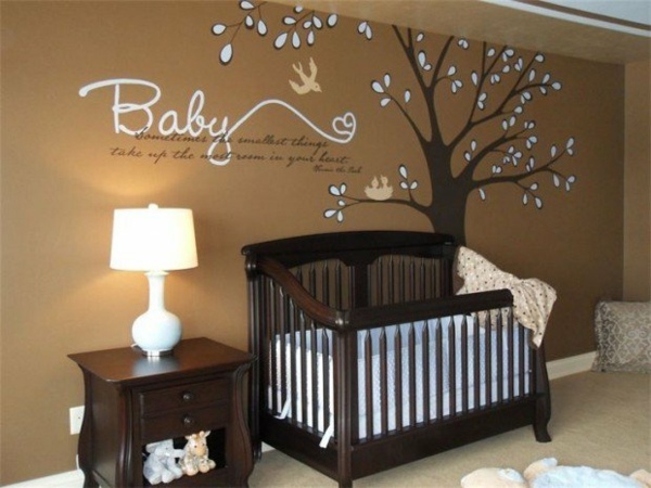 Decoration murale chambre bebe