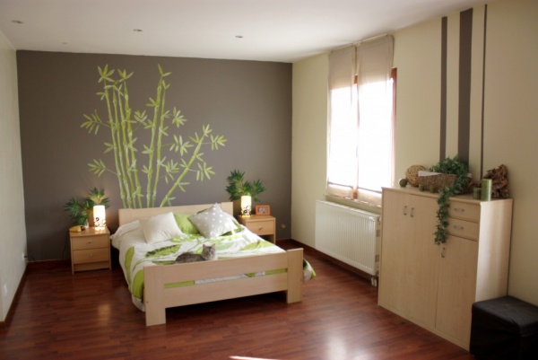 Décoration murale chambre zen
