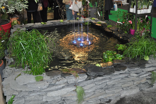 Décoration étang de jardin