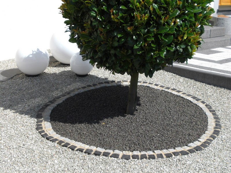 Gravier pour décoration de jardin