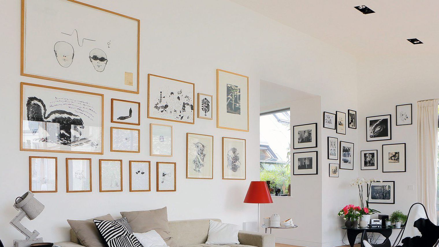 Idée de décoration murale pour salon