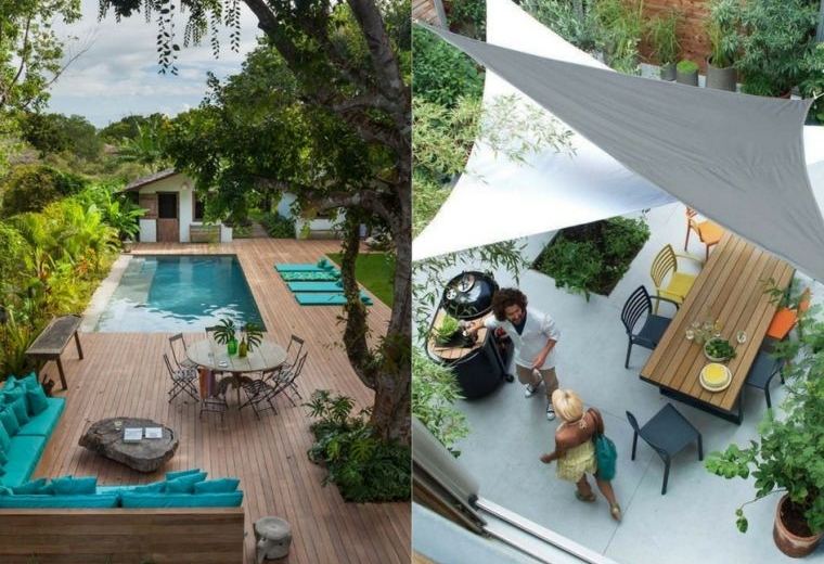 Decoration jardin brasero