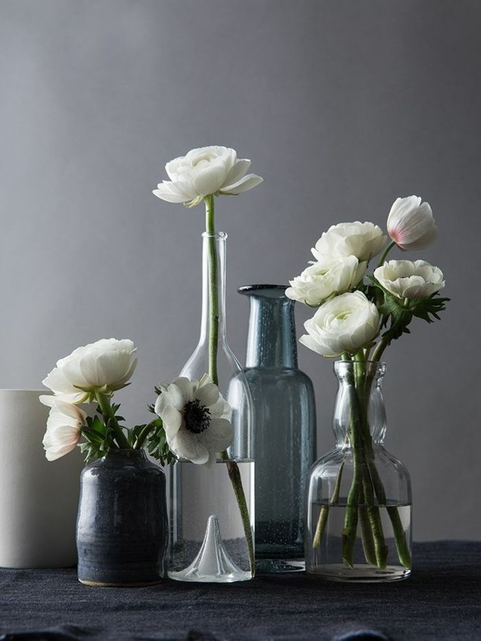 Décoration salon avec fleur