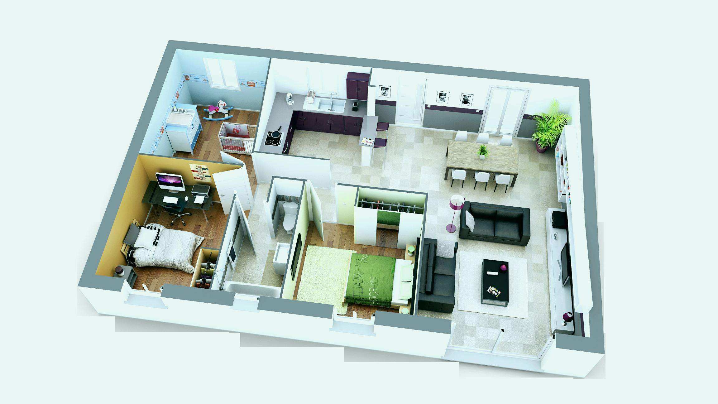 Plan de decoration jardin