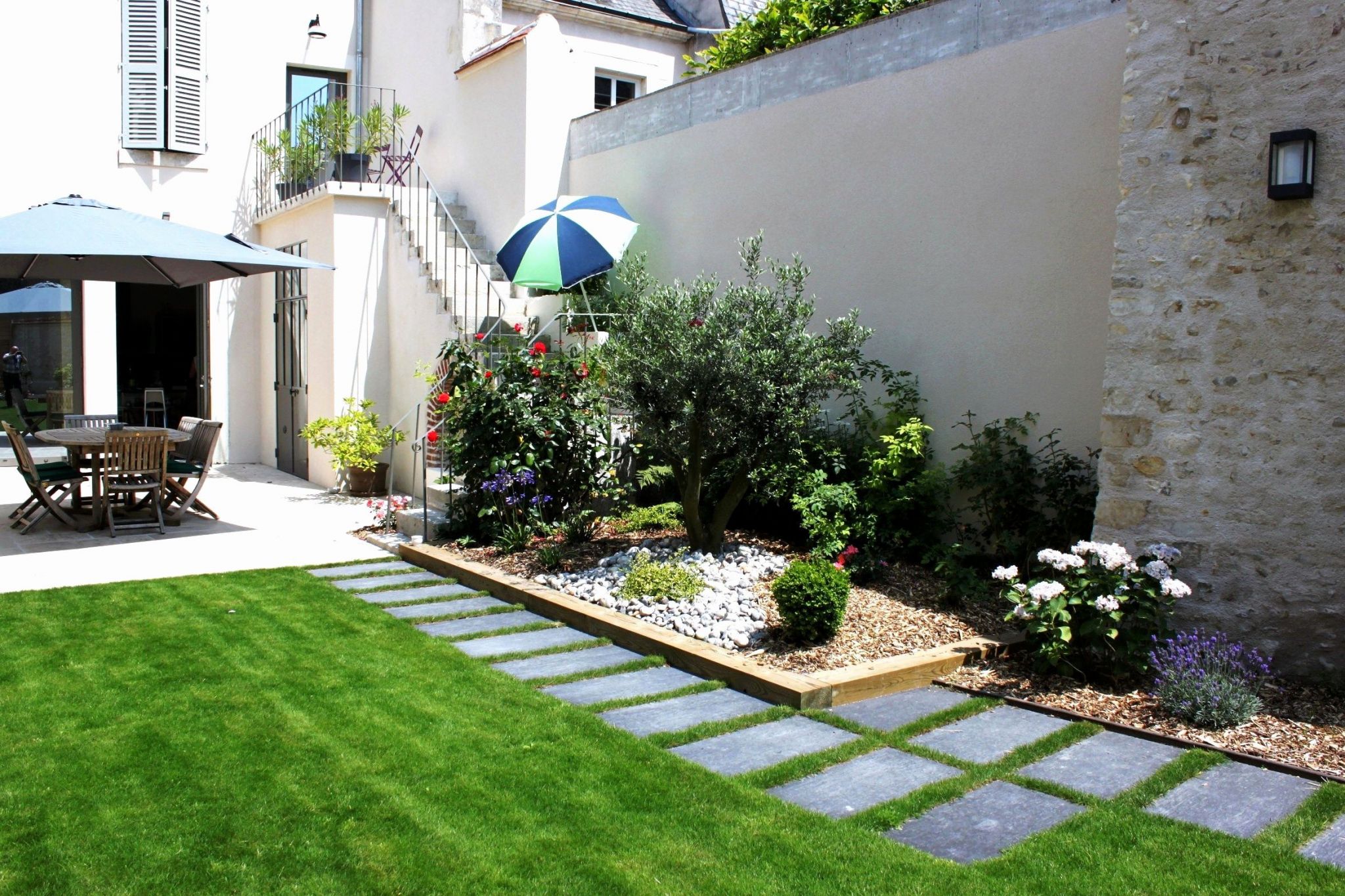 Plan décoration jardin