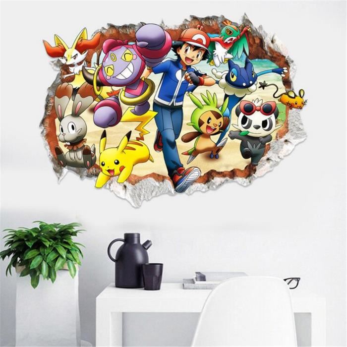 Decoration murale pokemon