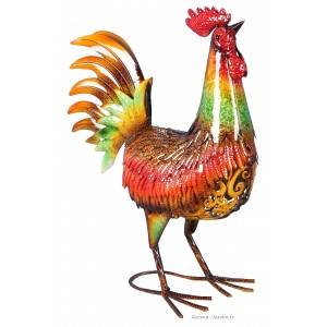 Poule décoration jardin