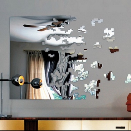 Decoration murale miroirs