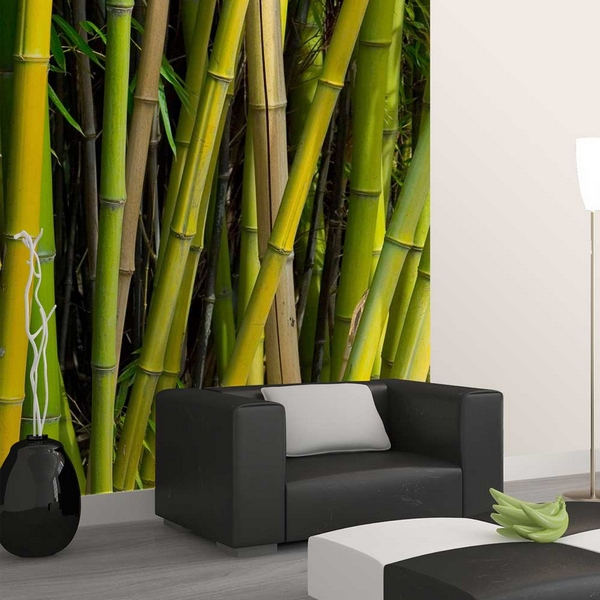 Decoration murale en bambou