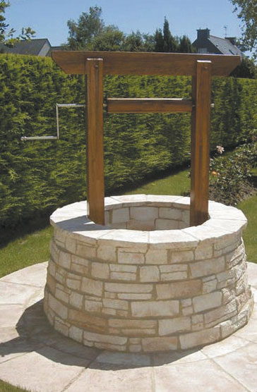 Puit jardin decoration