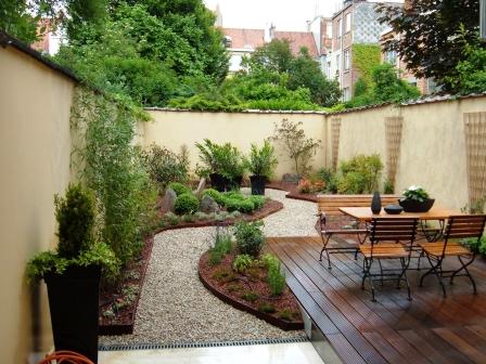 Decoration jardin maison moderne