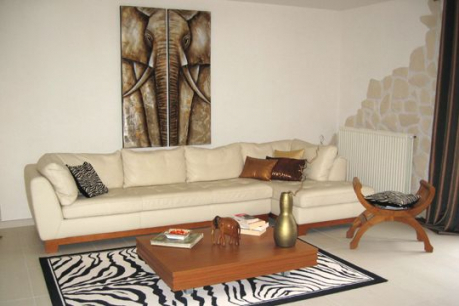Salon decoration afrique
